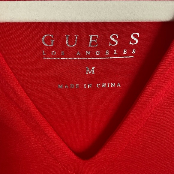 Guess Red hoodie body suit - Picture 2 of 3